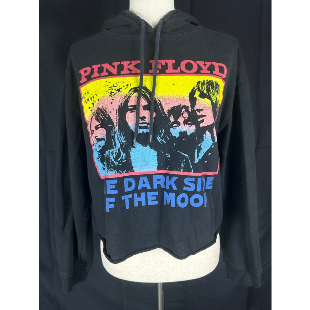 Pink floyd crop top grunge hoodie